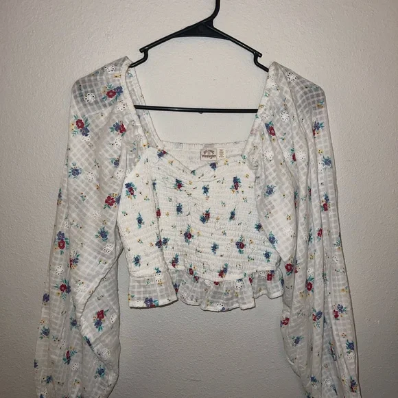 Billabong x Wrangler Pretty Days Floral Long Sleeve Top - Picture 3 of 6